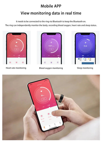 StrideTrack Smart Ring